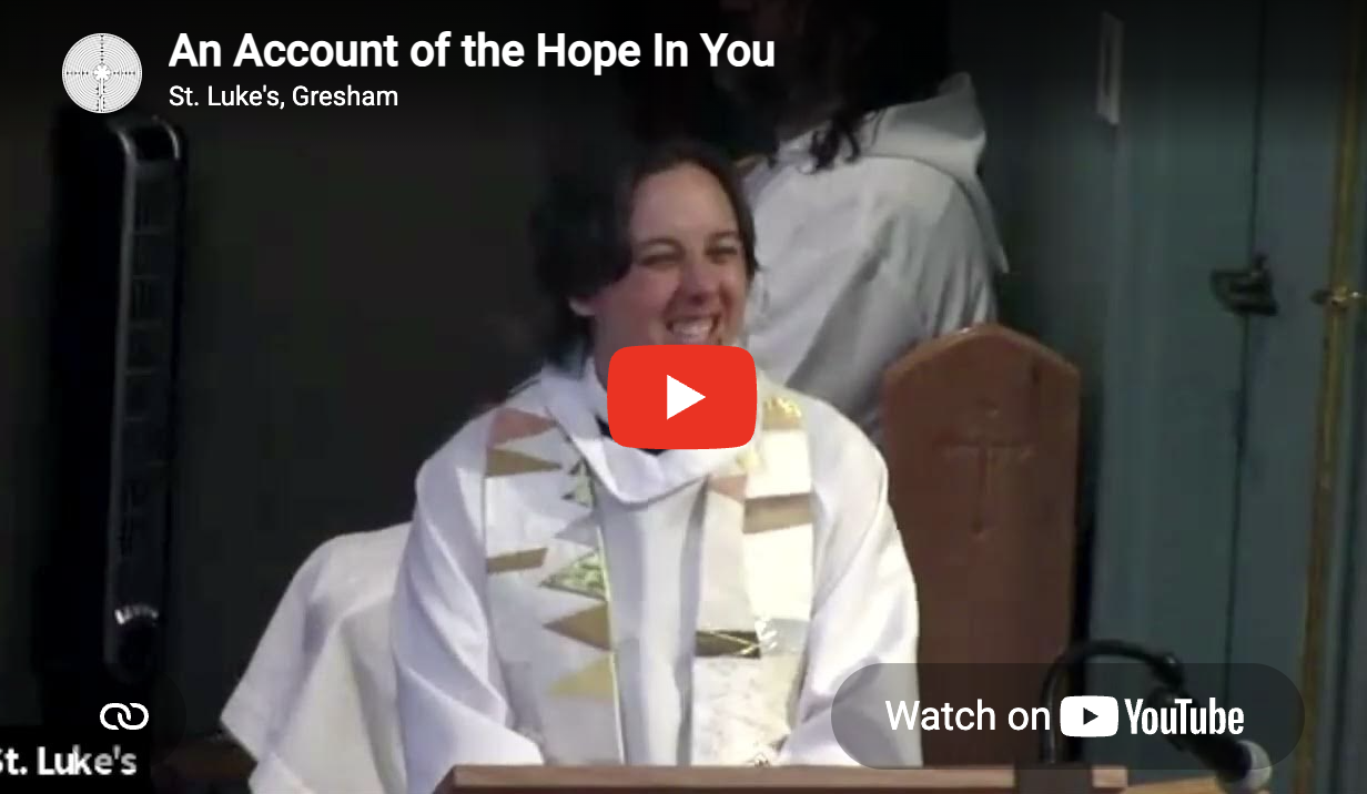 An Account of the Hope In You