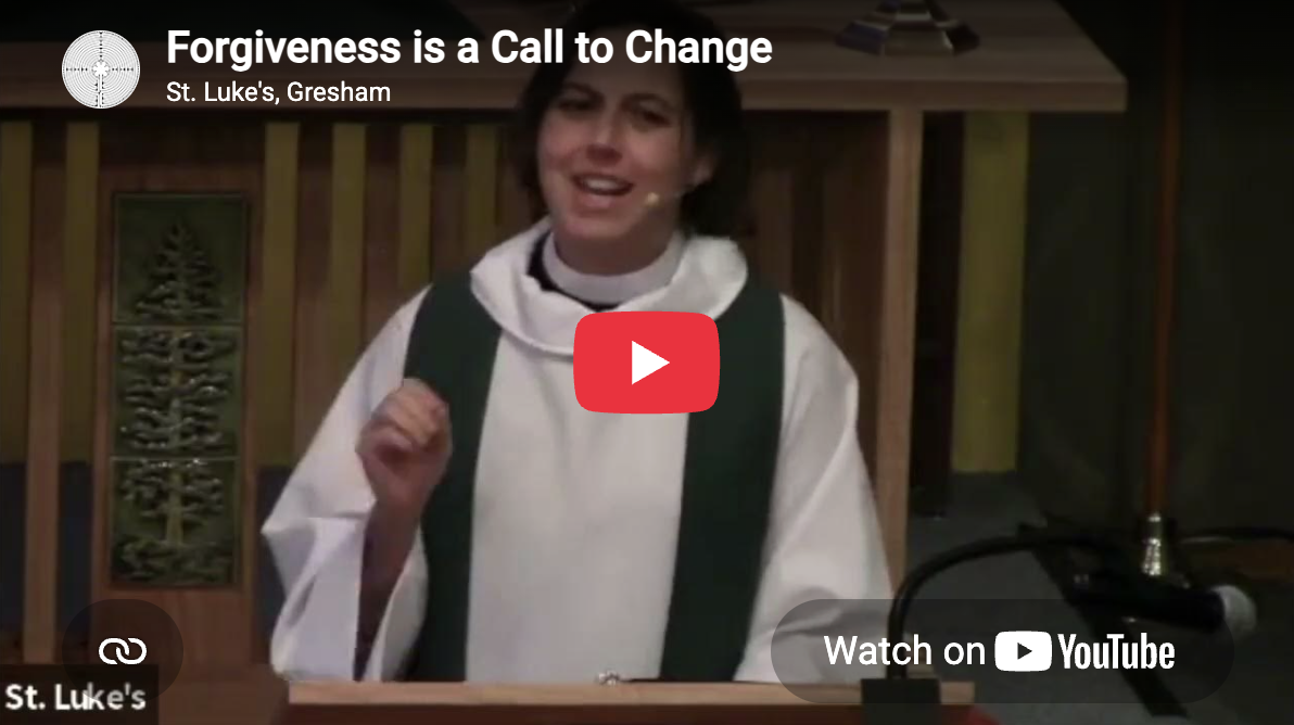 Forgiveness is a Call to Change